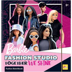 Set de colorat cu activitati Barbie - Fashion Studio