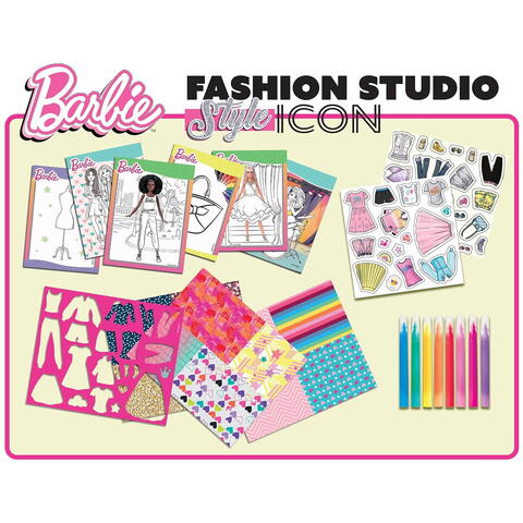 LISCIANI Set de colorat cu activitati Barbie - Fashion Icon