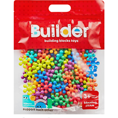 Joc de constructie STEAM - Floricele colorate (90 piese)