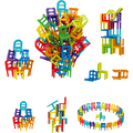 Bufnitel Joc de constructie STEAM - Scaune colorate (72 piese)