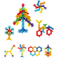 Bufnitel Joc de constructie STEAM - Floricele colorate (80 piese)