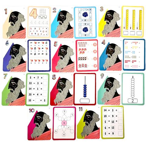 K-TOYZ Joc matematic Learning Cube® - Pe urmele lui Arhimede