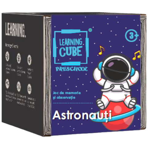 K-TOYZ Joc de atentie Learning Cube® - Astronauti