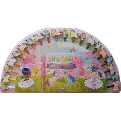 Unicorni de colorat (20 creioane)