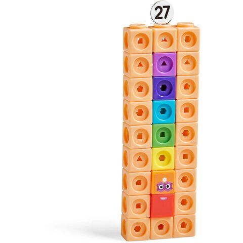 Hand2Mind MathLink®Cubes Numberblocks in romana Set de activitati de la 21 - 30