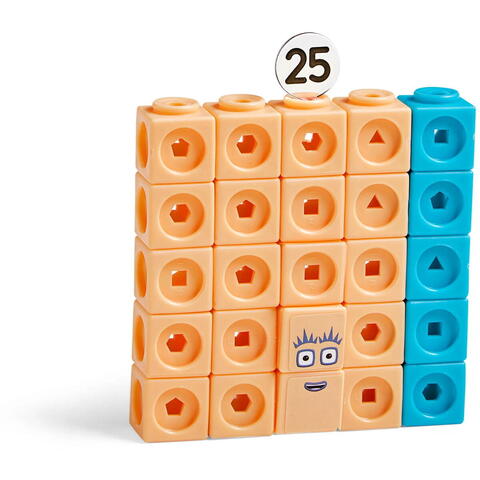 Hand2Mind MathLink®Cubes Numberblocks in romana Set de activitati de la 21 - 30