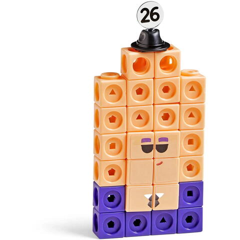 Hand2Mind MathLink®Cubes Numberblocks in romana Set de activitati de la 21 - 30