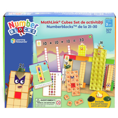 MathLink®Cubes Numberblocks in romana Set de activitati de la 21 - 30