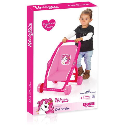 DOLU Carucior pentru papusa - Unicorn - RESIGILAT