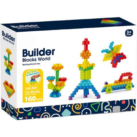 Bufnitel Set de constructie STEAM - Micutul constructor (160 piese) - RESIGILAT