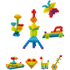 Set de constructie STEAM - Micutul constructor (160 piese) - RESIGILAT