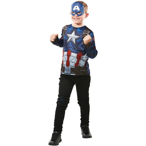 Rubies Set Captain America - Bluza & masca