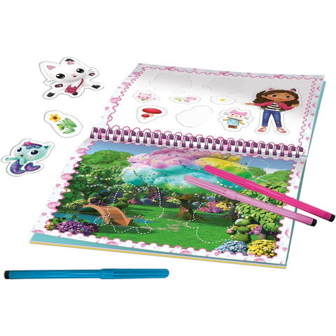 LISCIANI Set de colorat & desenat - Gabby's Dollhouse