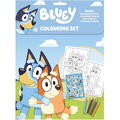 Totum Set de colorat cu abtibilduri reutilizabile - Bluey