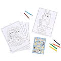 Totum Set de colorat cu abtibilduri reutilizabile - Bluey