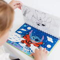 Totum Carte de colorat & abtibilduri cu numere - Stitch