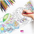 Dodo Poster de colorat - Aventurile animalutelor