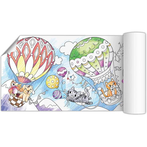 Dodo Poster de colorat - Aventurile animalutelor