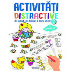 Activitati distractive de colorat, de desenat 2