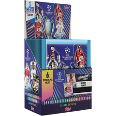 Cutie 51 pachete abtibilduri - Topps 2025 UEFA Champions League
