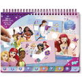 Totum Carte de colorat & abtibilduri cu numere - Disney Princess