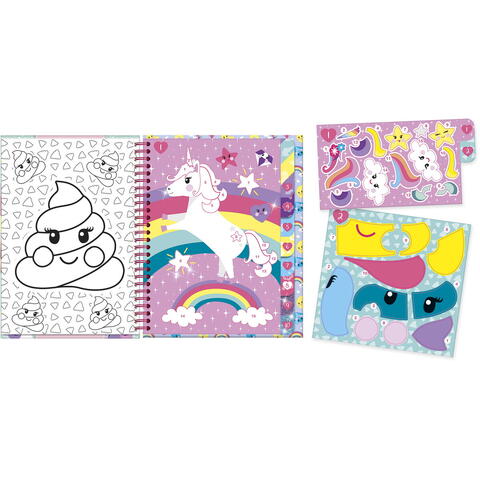 Totum Carticica cu activitati si abtibilduri - Unicorn