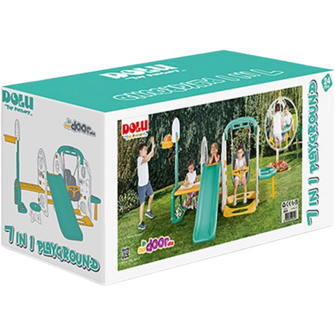 DOLU Centru de joaca 7 in 1 - Pastel