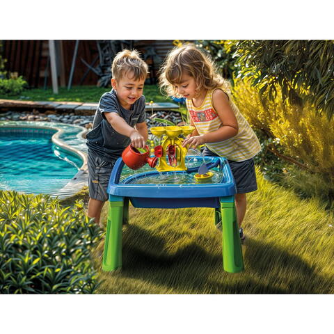 DOLU Masuta de activitati 3 in 1 pentru copii - Viu colorata