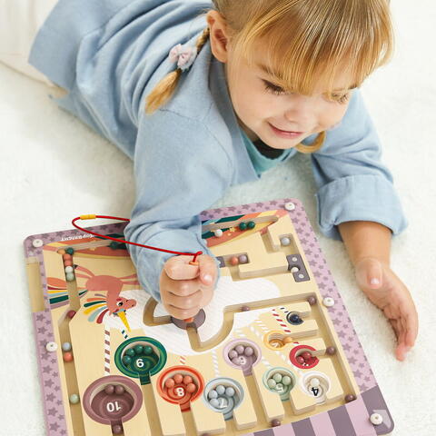 Topbright Puzzle labirint - Cursa unicornului fantastic
