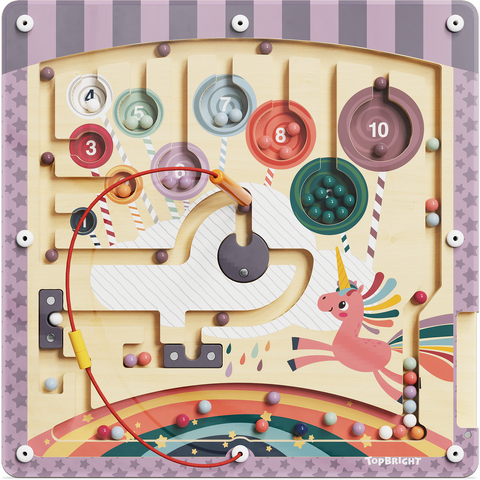 Topbright Puzzle labirint - Cursa unicornului fantastic
