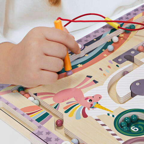 Topbright Puzzle labirint - Cursa unicornului fantastic