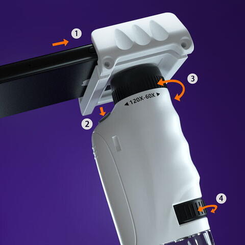 Science Can Setul micutului explorator - Microscop portabil