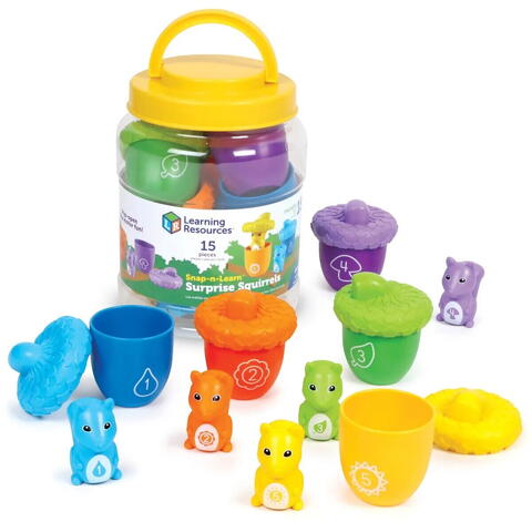 Learning Resources Joc de sortat si numarat - Veveritele vesele