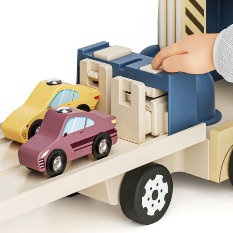 Topbright Primul meu camion cu platforma auto