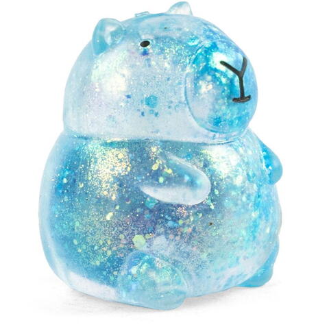 Keycraft Jucarie antistres cu sclipici - Capybara