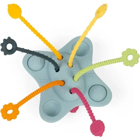 BIGJIGS Toys Jucarie senzoriala - Trage, impinge, apasa