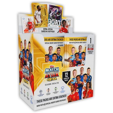 Topps Cutie 24 pachete cartonase - Match Attax Extra 2025 - Full Box