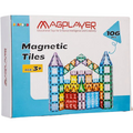 MAGPLAYER Set de constructie magnetic 3D - 106 piese