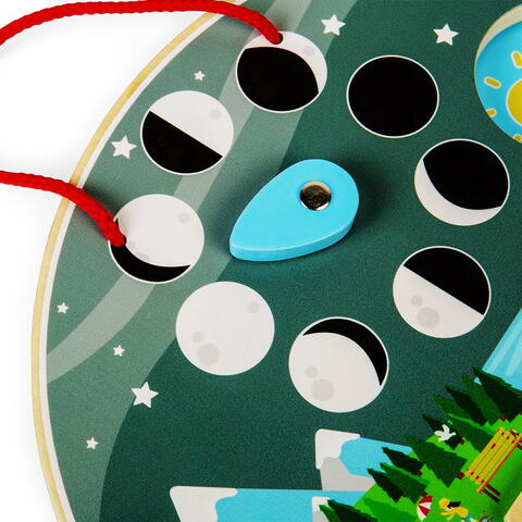 BIGJIGS Toys Statie meteo din lemn