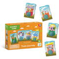Dodo Set magnetic - Calatorie cu trenul