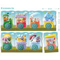 Dodo Set magnetic - Calatorie cu trenul