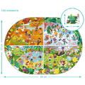 Dodo Puzzle - Anotimpurile (100 piese)