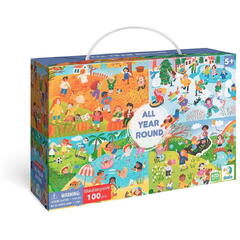 Puzzle - Anotimpurile (100 piese)