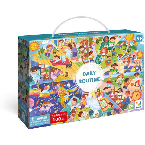 Dodo Puzzle - Activitatile zilnice (100 piese)