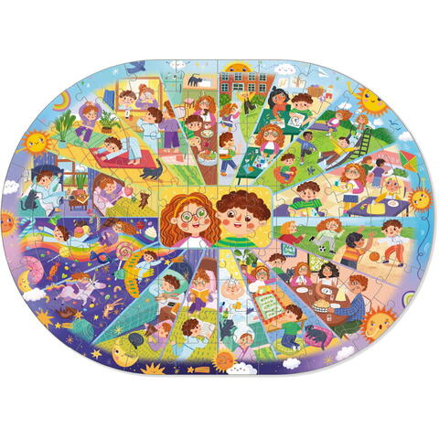 Dodo Puzzle - Activitatile zilnice (100 piese)