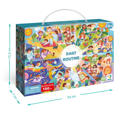 Dodo Puzzle - Activitatile zilnice (100 piese)