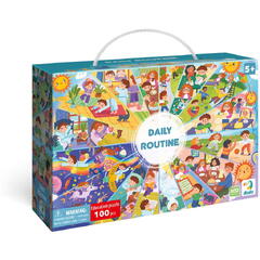 Puzzle - Activitatile zilnice (100 piese)