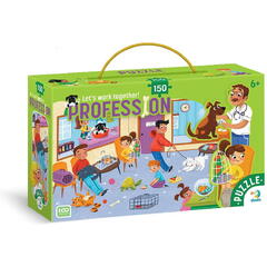 Puzzle meserii - Medic veterinar (150 piese)