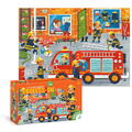 Dodo Puzzle meserii - Pompier (150 piese)