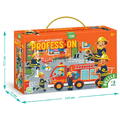 Dodo Puzzle meserii - Pompier (150 piese)